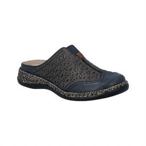NEW RIEKER women's summertime clogs in navy